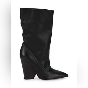Paul Andrew Judd Black Leather Boots size 5 (35)